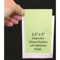 Ashley Productions Ashley Productions ASH10408 Clear View Self Adhesive Pockets ASH10408